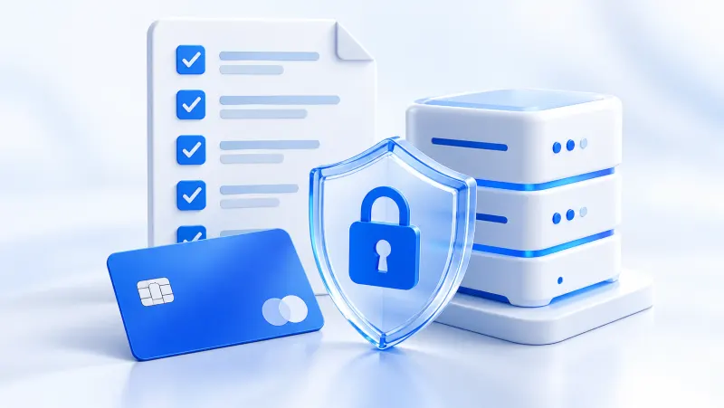 PCI-DSS Uyumluluğu Nedir ve Neden Önemlidir? konusunu anlatan kapak çizimi