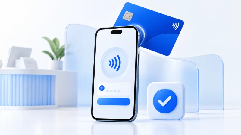 Soft POS Nedir? Telefonunuzu POS Cihazına Dönüştürün konusunu anlatan kapak çizimi
